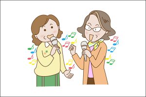 カラオケイラスト